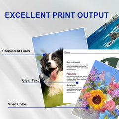 2 Pack 68 Black and Tri-Color Ink Cartridge Set 7FP21TN 7FP20TN Compatible for HP Envy 6152e 6155e 6552e 6555e 6558e Printer (1 Black, 1 Tri-Color)