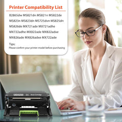 Remanufactured 58D0Z00 Imaging Drum Replacement for Lexmark B2865dw MS725dvn MS821dn MS821n MS823dn MS825dn MS826de MX721ade MX722ade MX822ade MX826ade MX826adxe